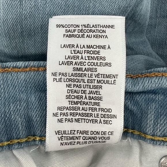 Levi’s 502 Athletic Fit Tapered Leg Jeans Size 14 Regular Boys - Picture 7 of 7